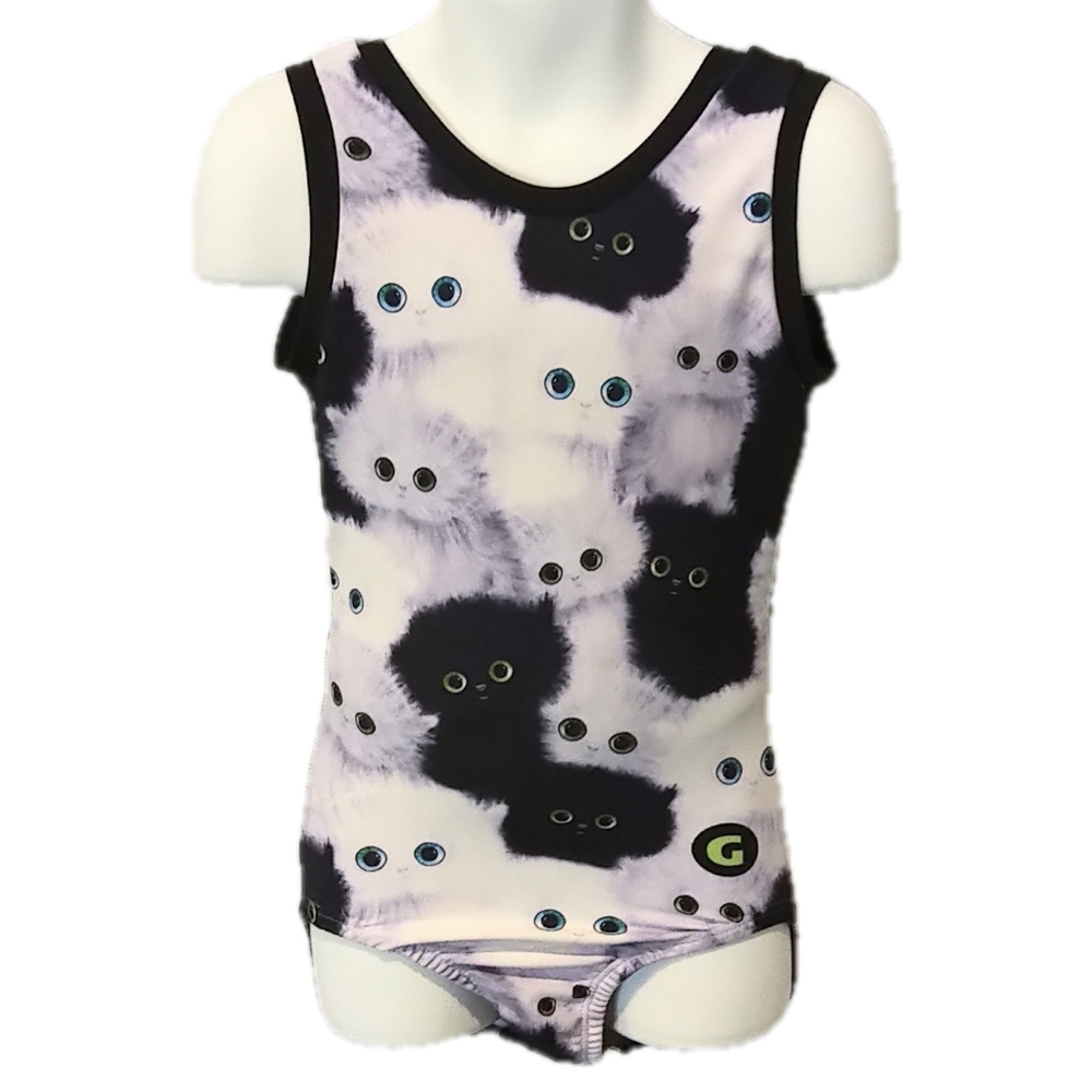 GymGear Fluffballs Gymnastics Leotard - Child Small (6X/7)